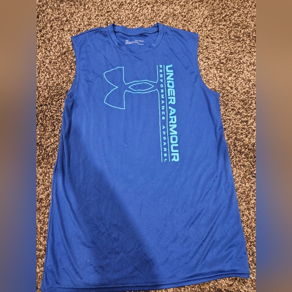 Under Armour Other - Under Armour Blue Performance Tank Top
